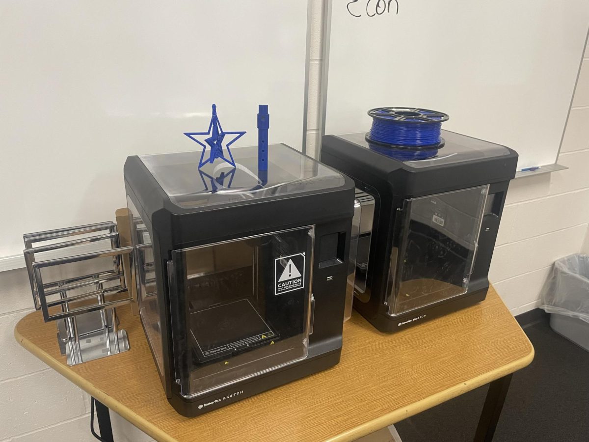 New 3D printers in Mrs. Mosher's room