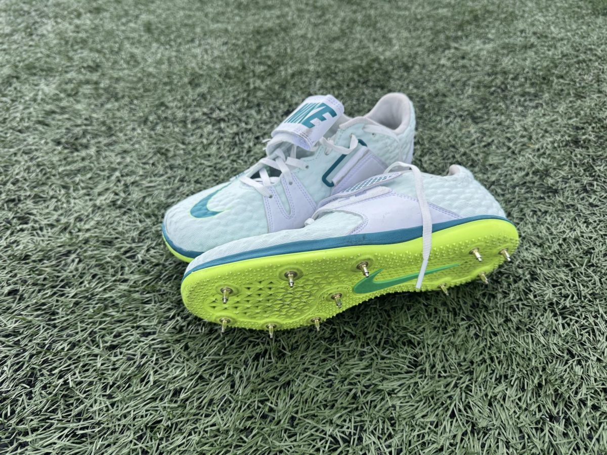 Jesalyn Skoglund's brand new high jump shoes