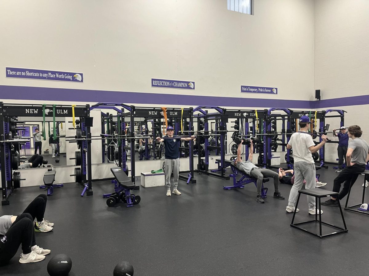 Outfielders doing a workout currated for baseball