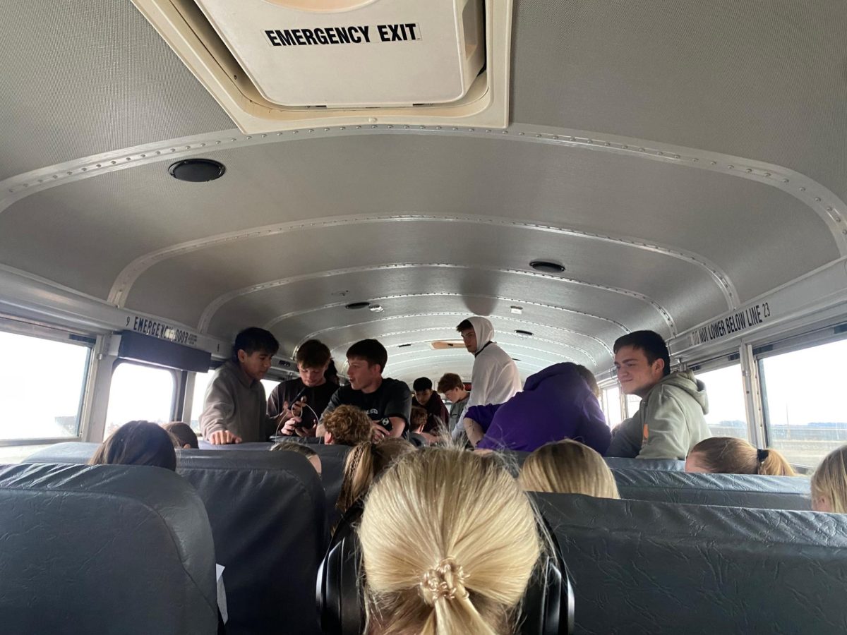Stuck in the bus
