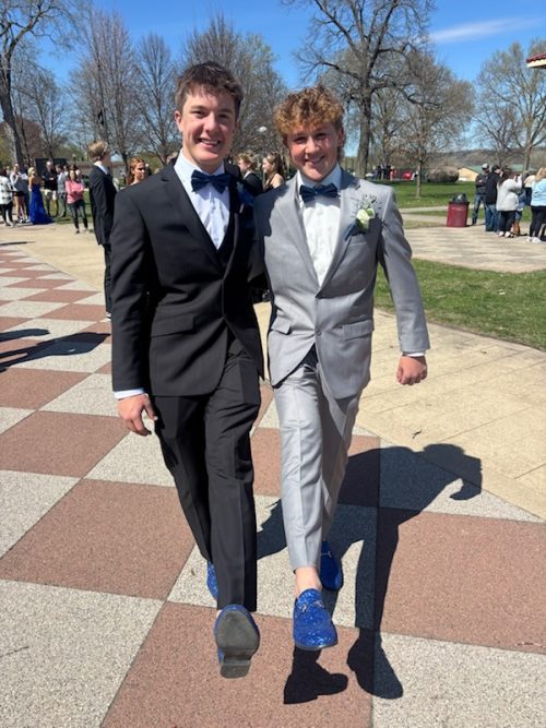 Left: Dirk Haynes, Right: Brecken Neuman
