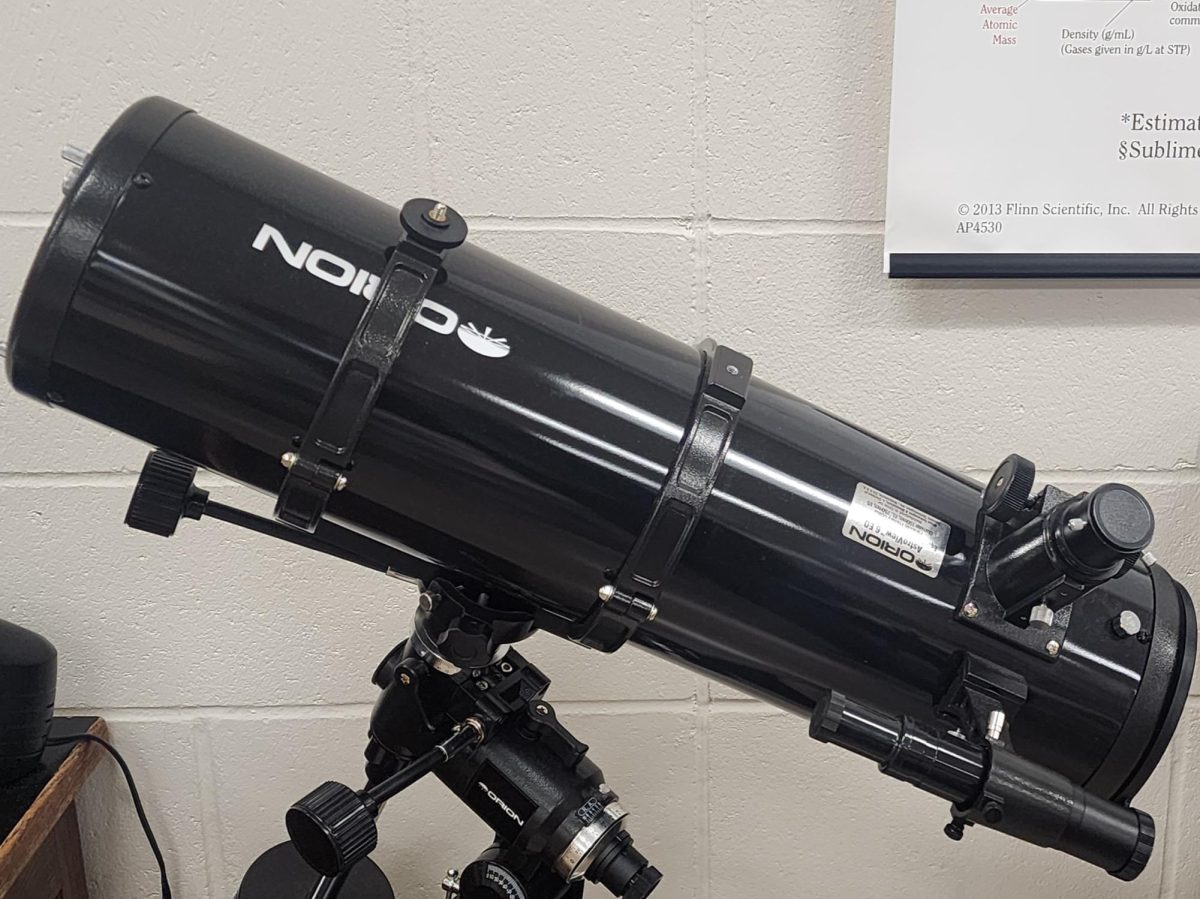 The telescopes used in Mrs. Brock