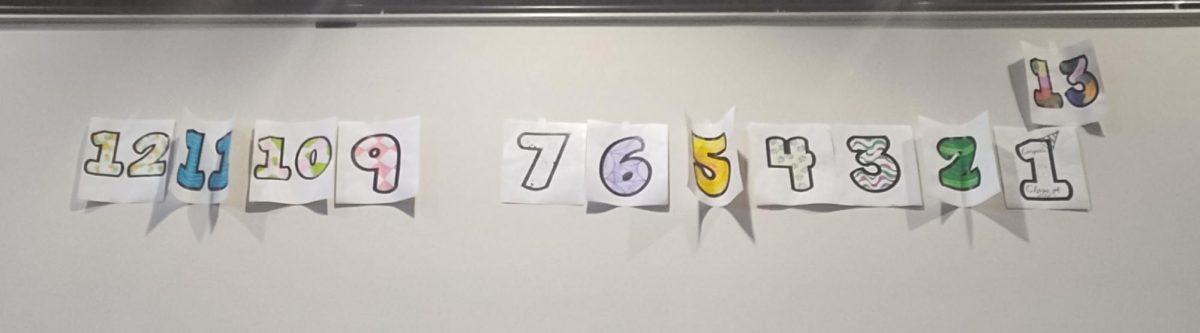Countdown for the seniors freedom.