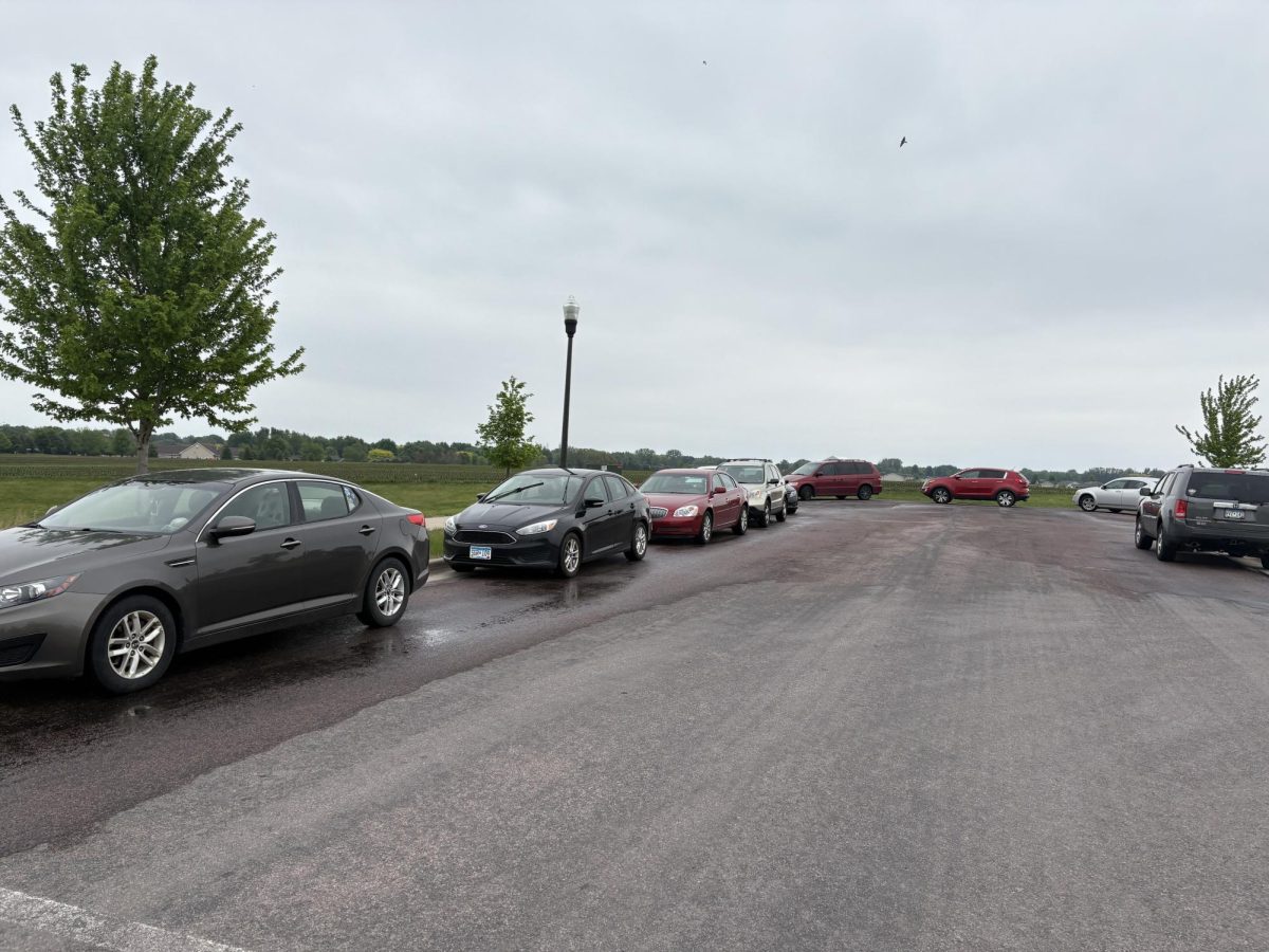 Parking lot over flow.