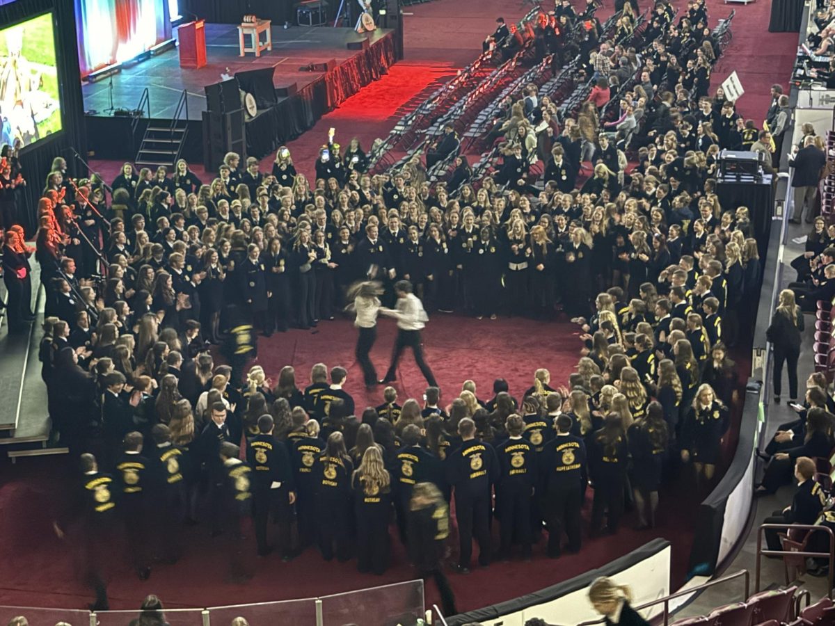 FFA members from around the state gather at the state convention to get their groove on. 