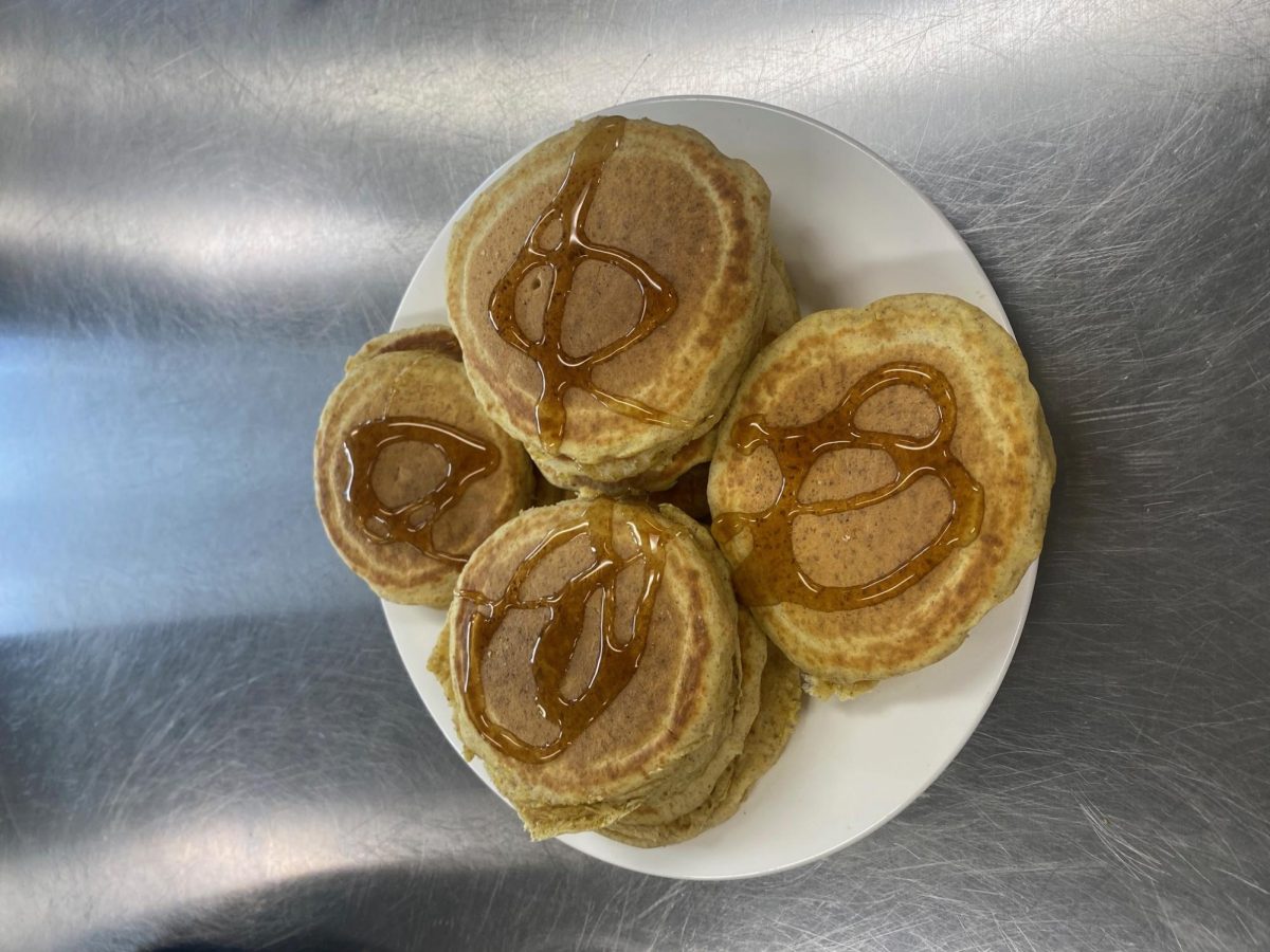 Basic food class is making pancakes for the last day of school!