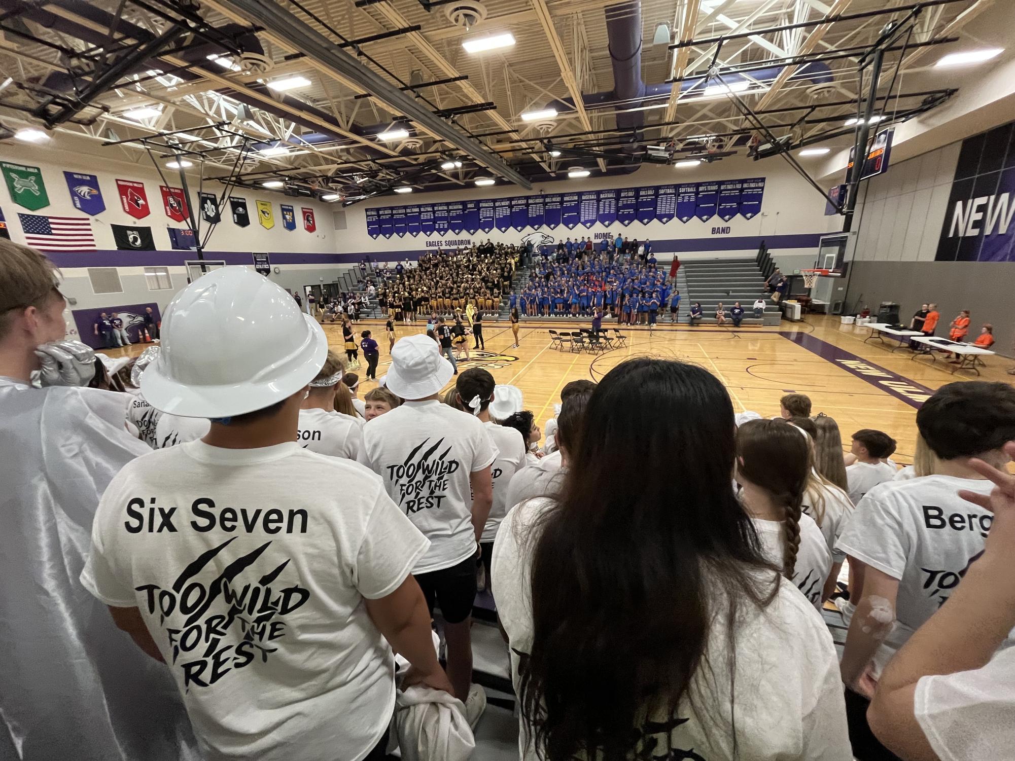 The chaos of BOTC organized by Mr. Mans. True to form, Mr. Mans uses charts to organize BOTC. "Try to organize the chaos so there's less when we're out there," Mr. Mans said. He uses a large spread sheet that when you put the information in it'll auto organize so there's less chaos.