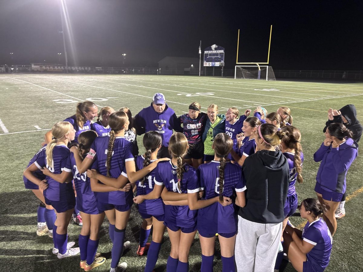 NU girls beat Saint Peter for the first time in years on homecoming! Coach Jonathan Johnson says how proud he is.