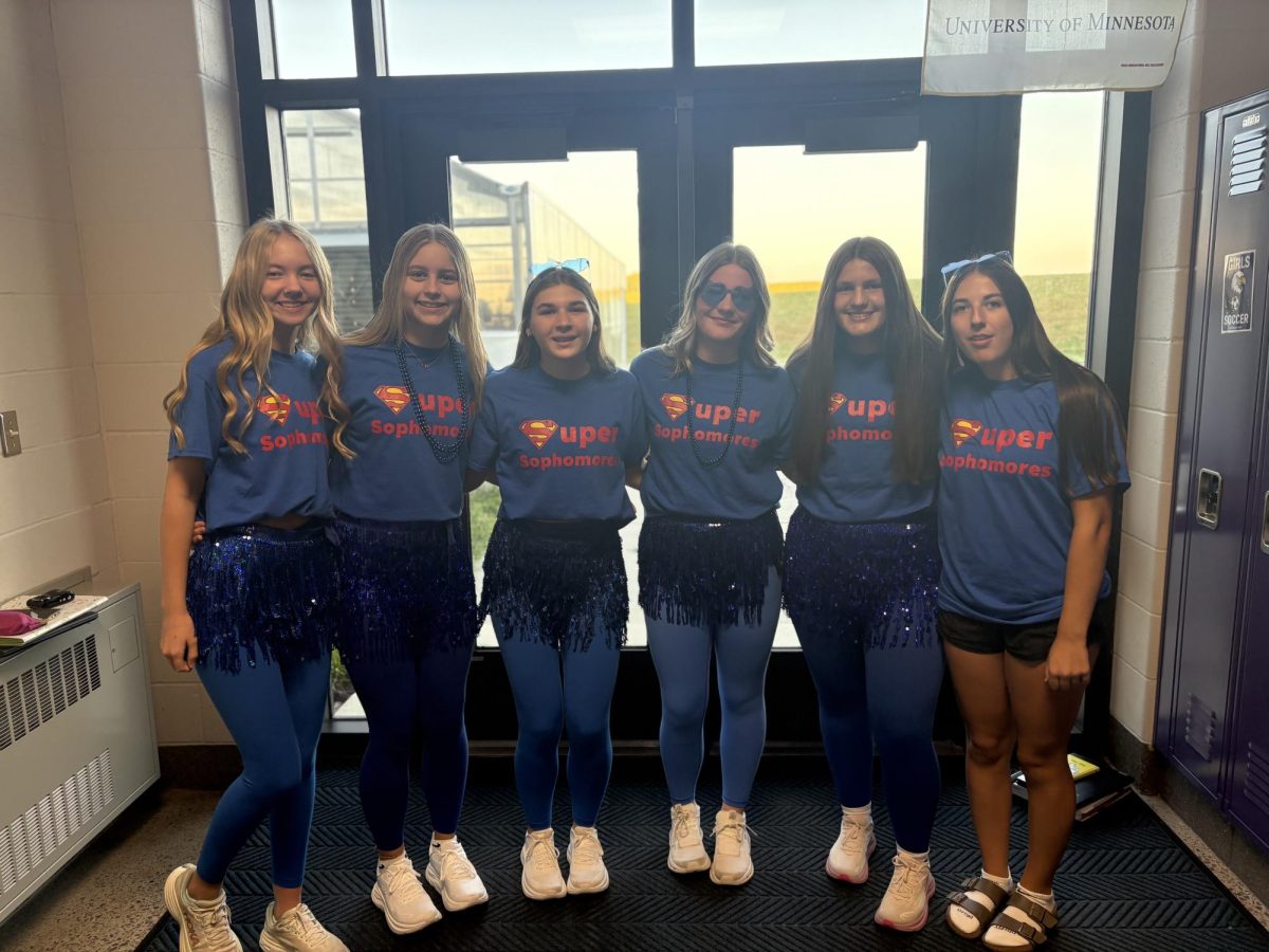 Mylah Budahn, Madalyn Domeier, Brenley Norby,  Vayda Melzer, Lili Waloch, Ellie Martinka