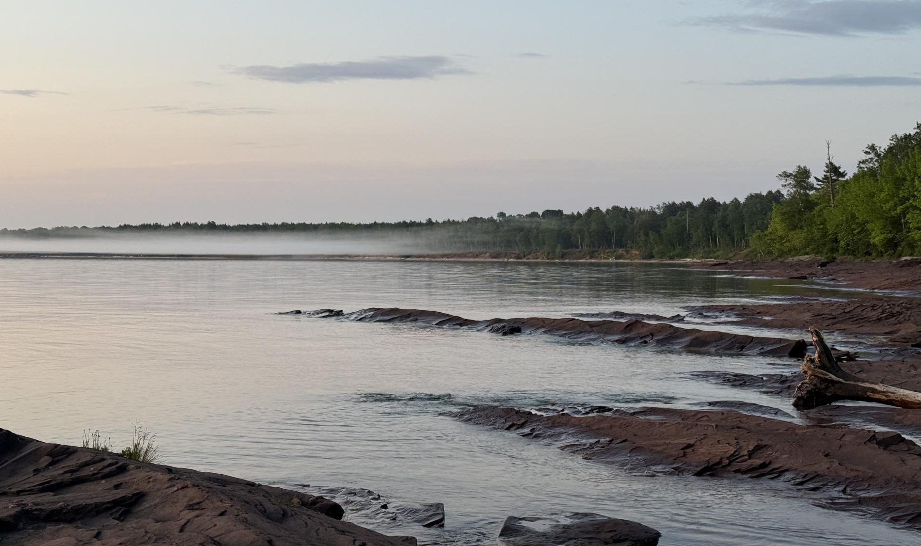 A trip around Lake Superior especially in the morning is always worthwhile.
