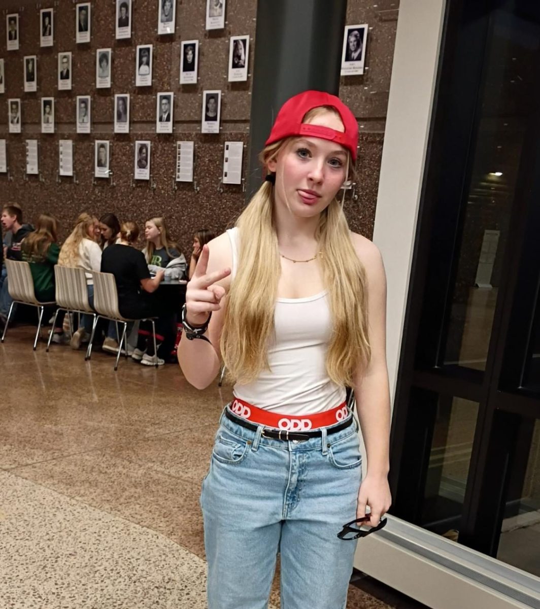 Joleigh Engel is enjoying this Halloween surfing the subways. 