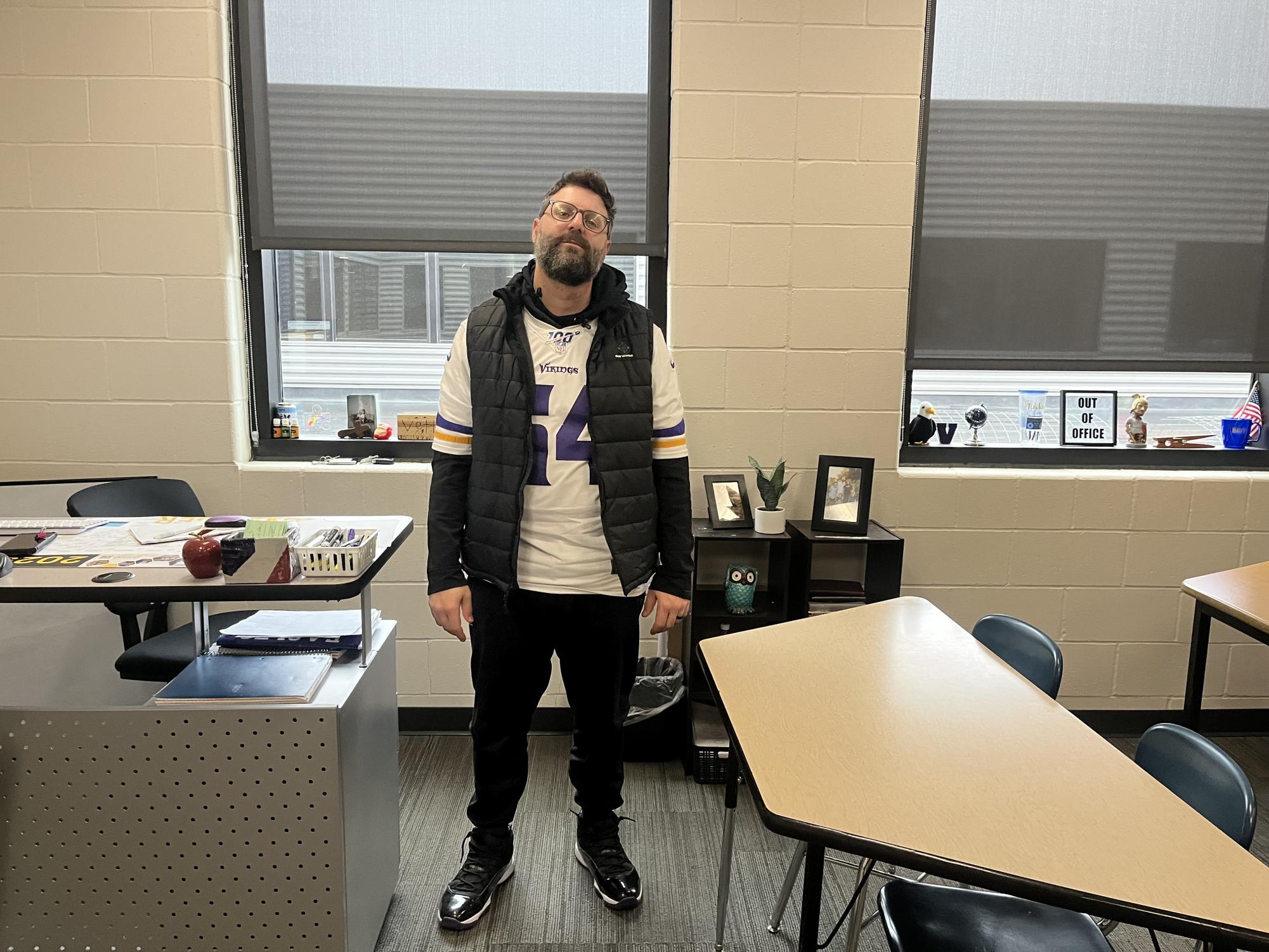 Mr V:  put that jersey on man!