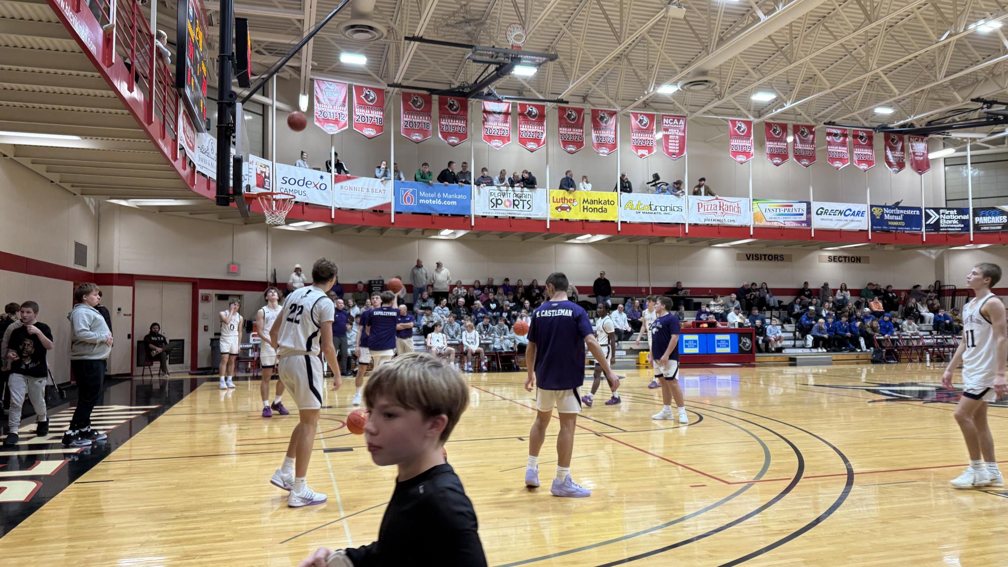Warming up for holiday hoops