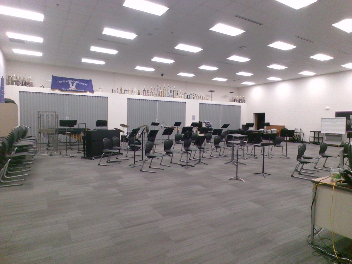 Quiet Morning in the Band Room
