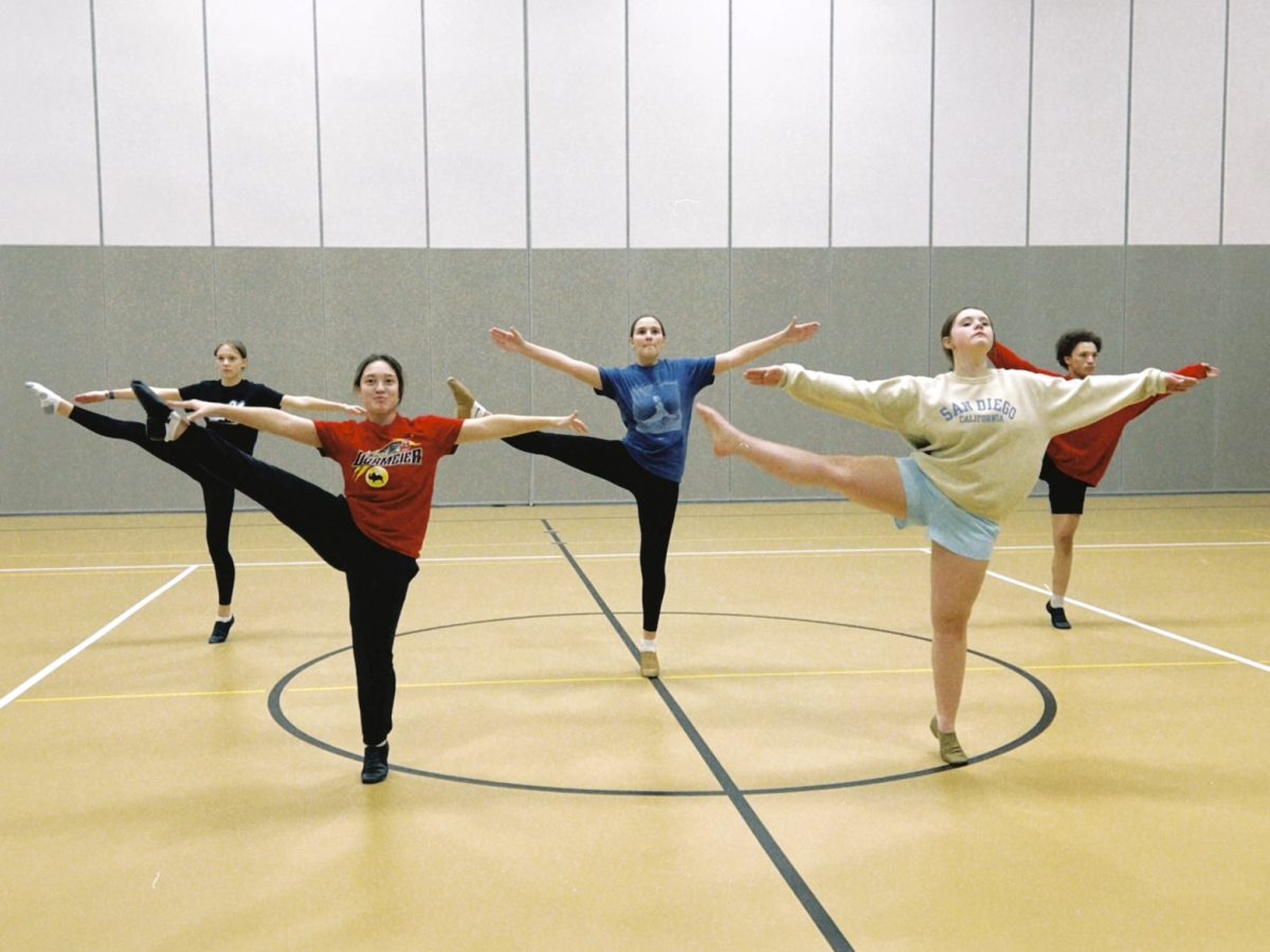 (Left to Right) Emma Buysse, Jocelyn Hernandez,  Addison Buysse, Bryn Fortwengler, and Ty-lee Haefner-Richardson