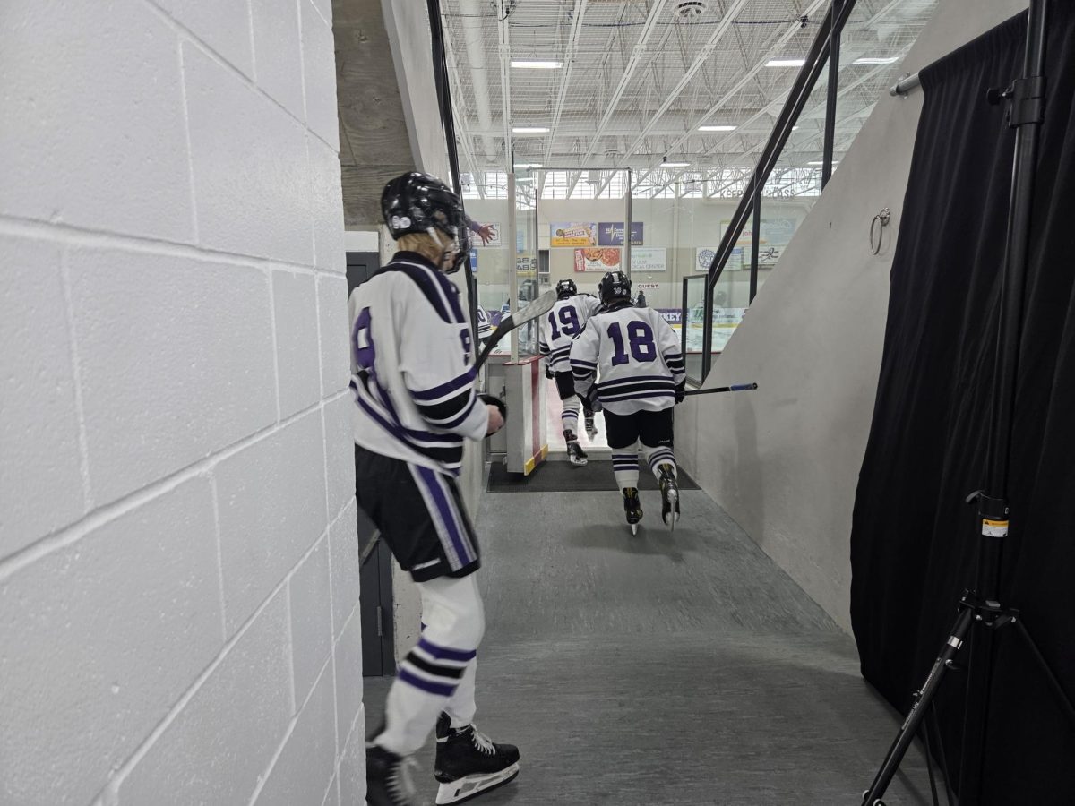 New Ulm JV hockey team plays Providence