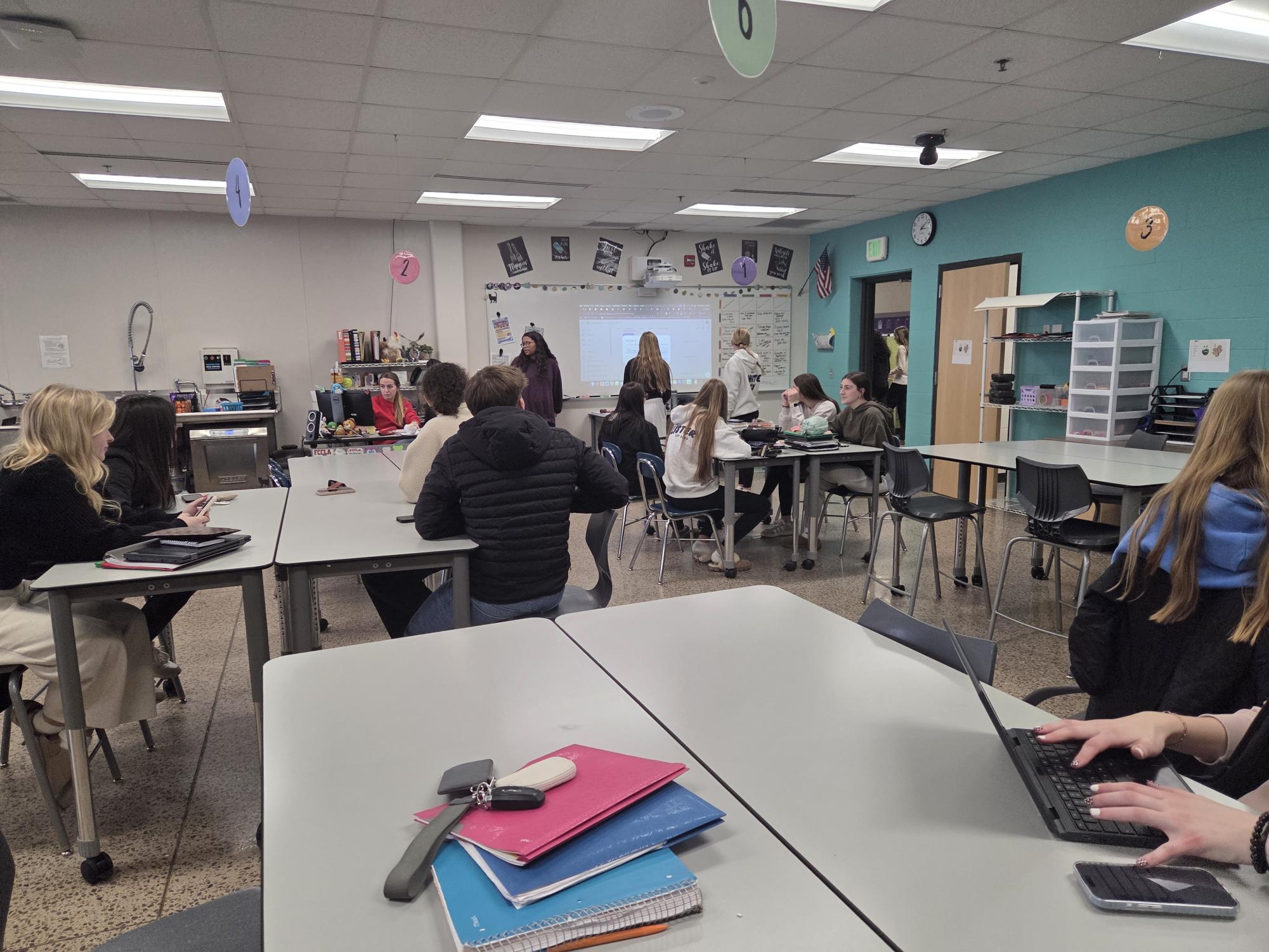 FCCLA holds meeting to discuss upcoming cookie sales