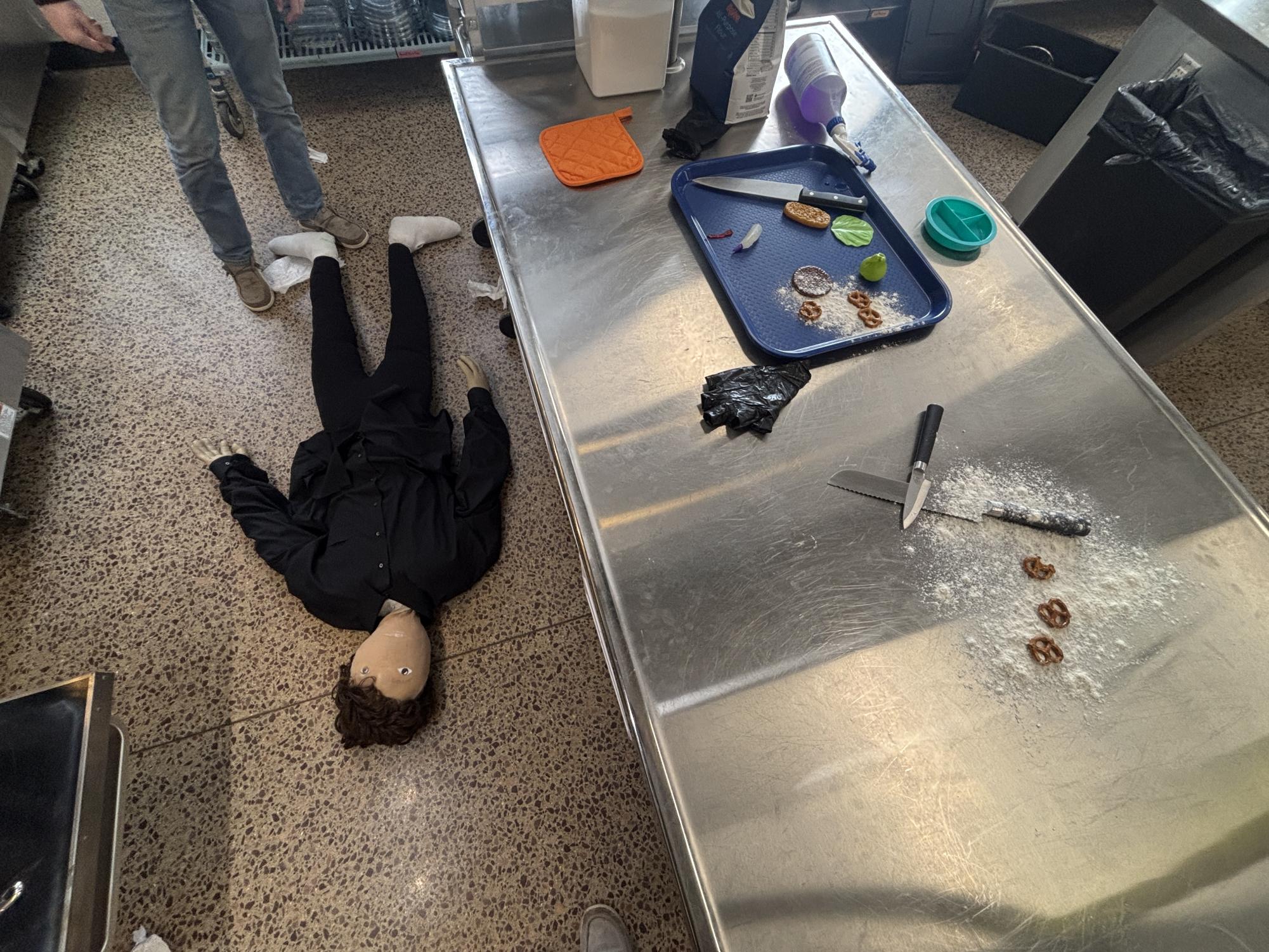 A kitchen tragedy
