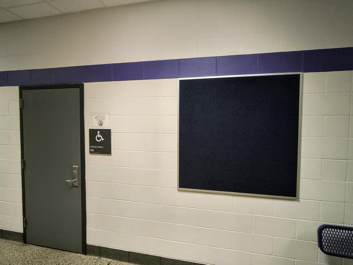 Photo outside locker rooms
