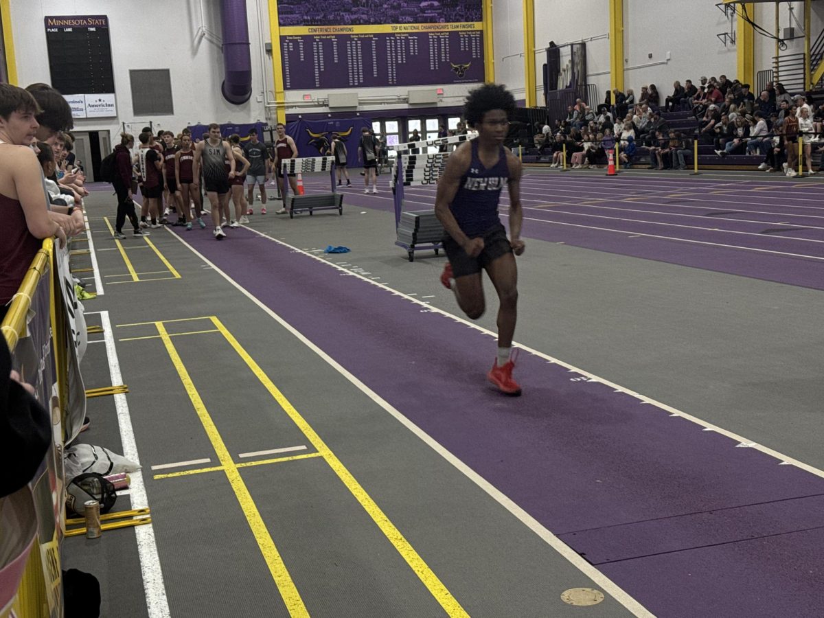 Lendale Dunmars attempting to long jump