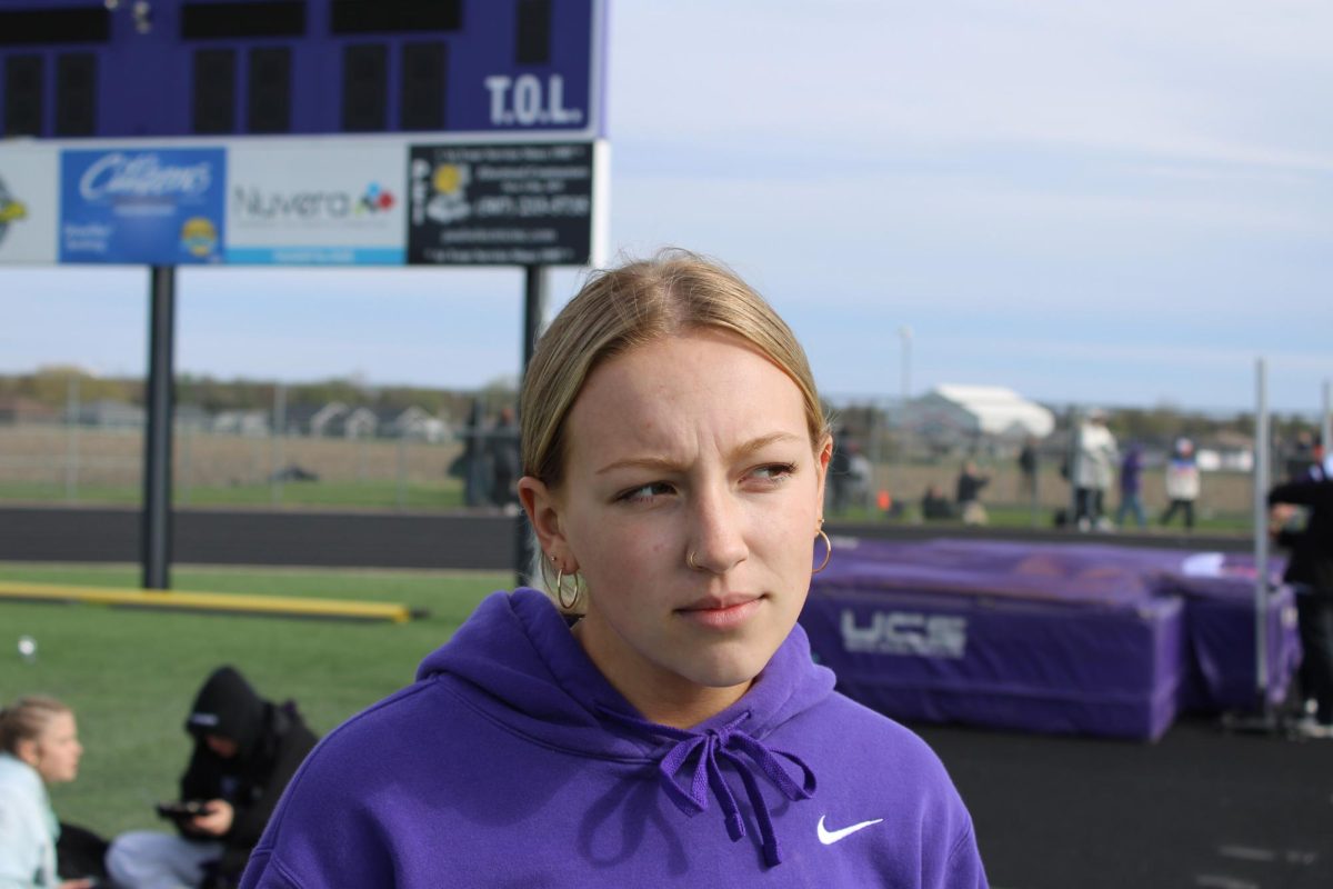 Stella Fischer gives a peculiar look
