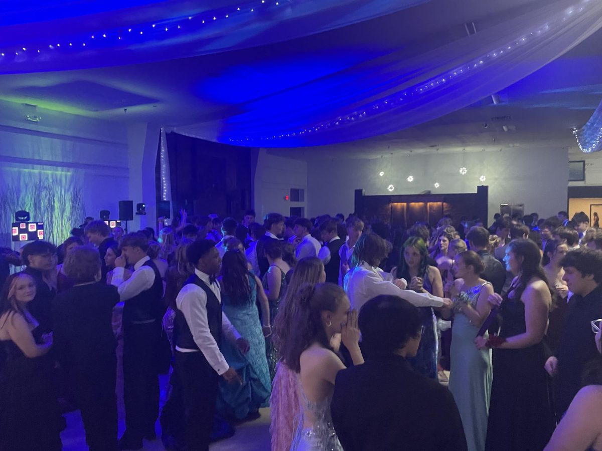Students dancing the night away at Prom