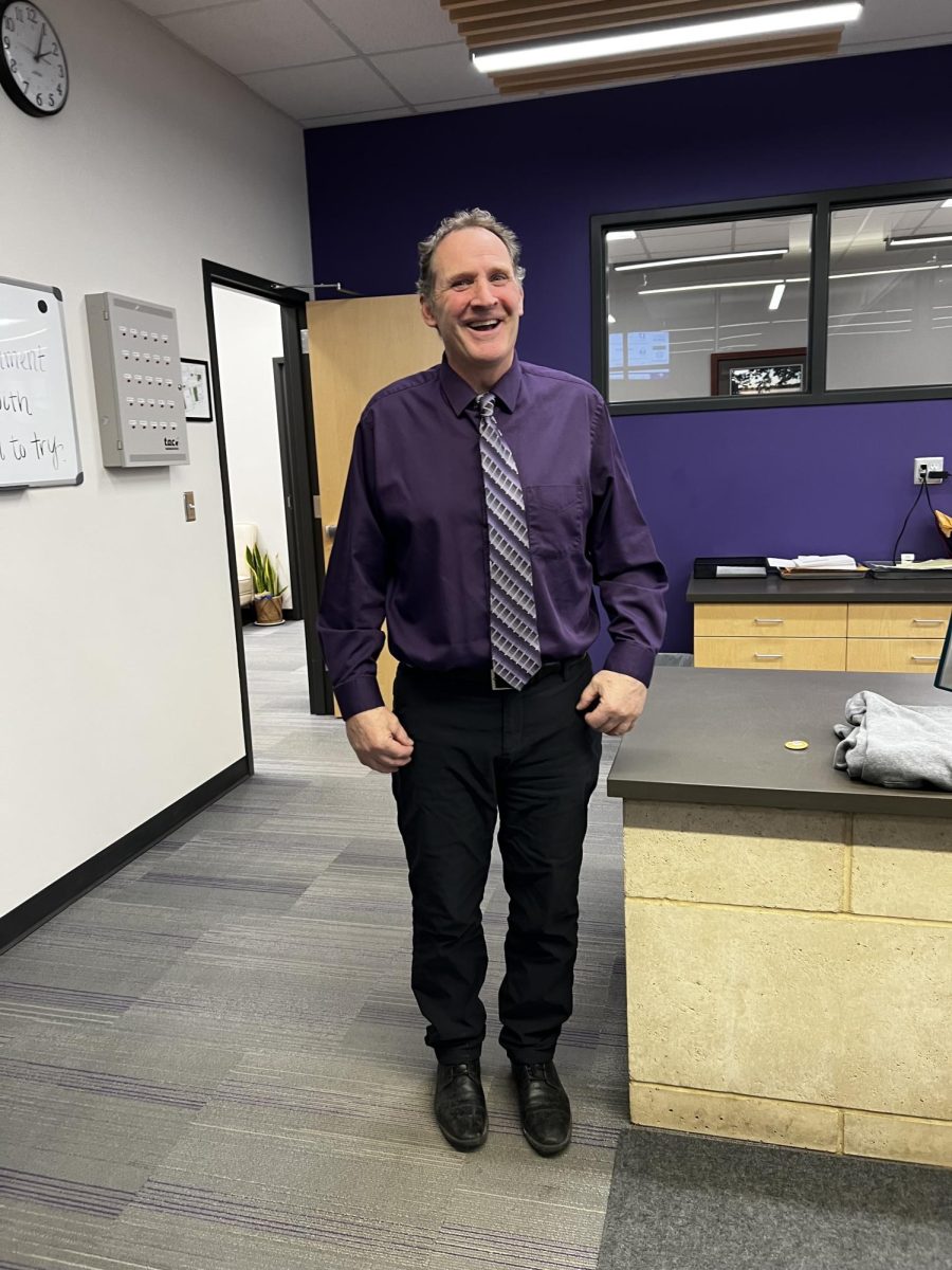 Principle Mr. Bergmann back in action after a life risking surgery.