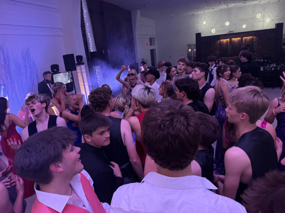 Students at the dance 