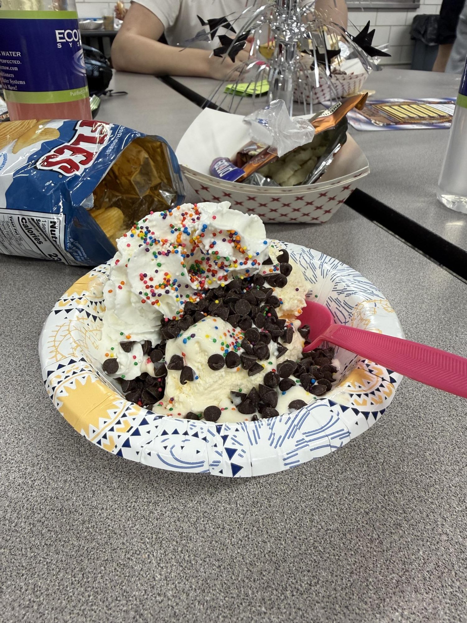 Ice cream during post-prom
