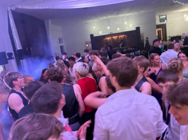 Having fun at the Royal Oak center dance