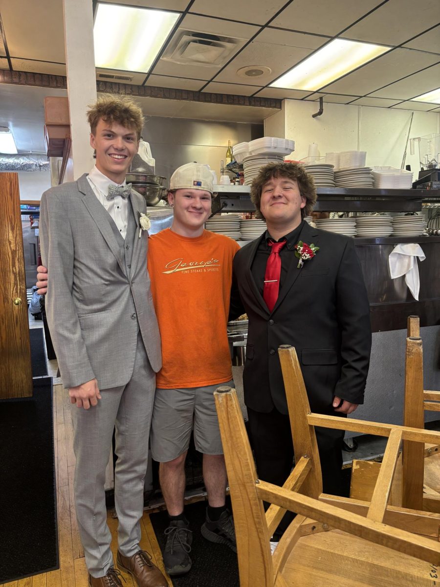 From left: Noah Mertz, Sirius Black, Cameron Mack 